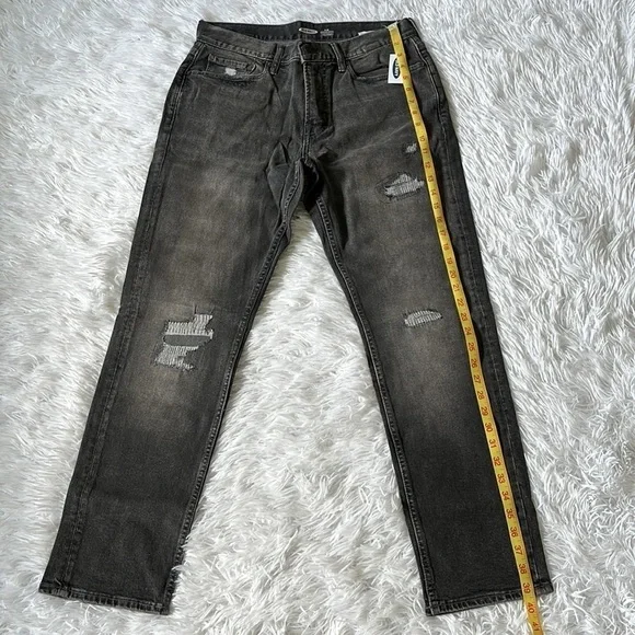 Old Navy Men’s Slim Built-In tough/Flex Ripped Jeans for Men size 32 X 30 - Picture 8 of 14